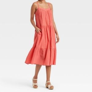 Women's Sleeveless A-Line Midi Dress - Knox Rose NWOT